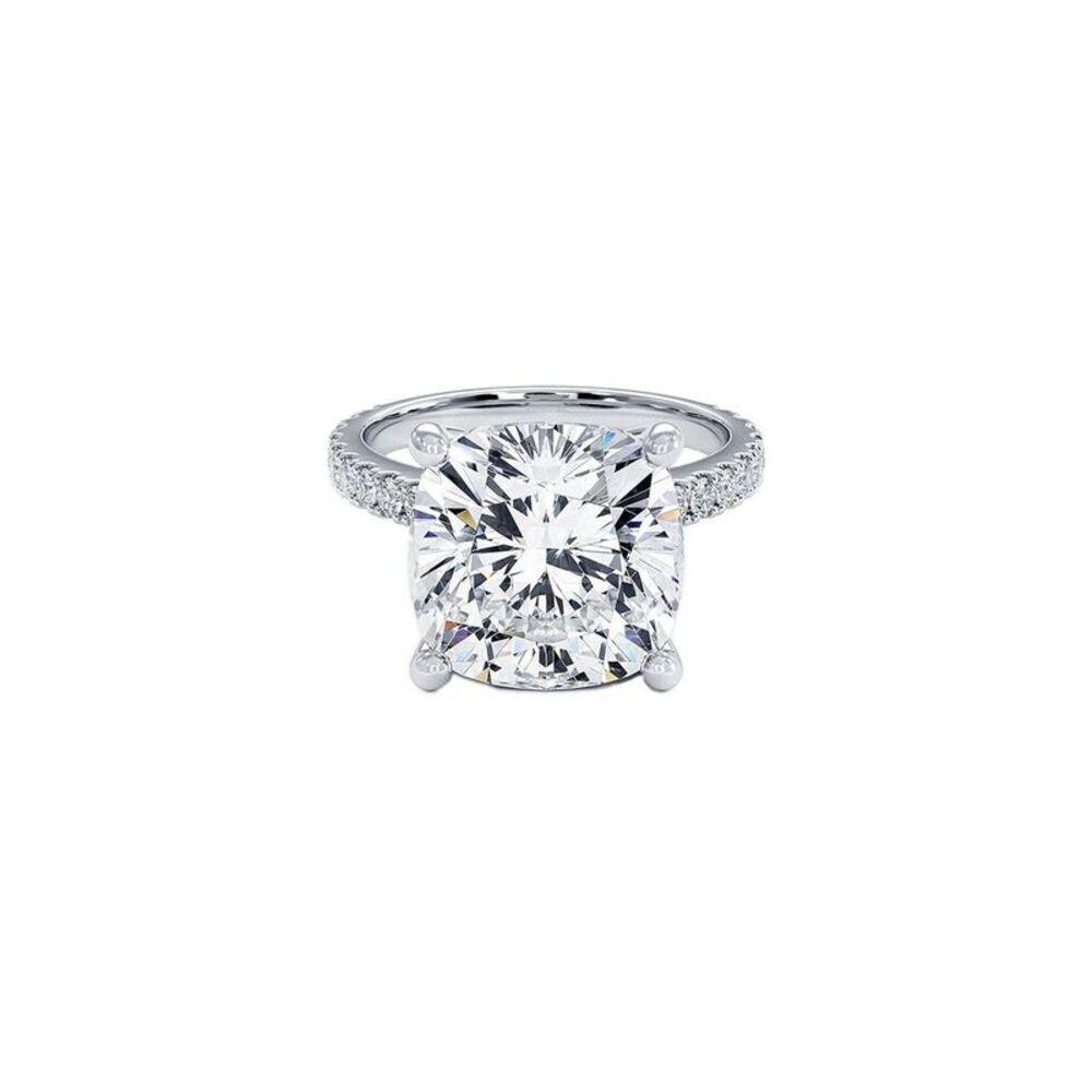 14K 7.60 Ct. Tw. Lab-Grown Diamond Ring